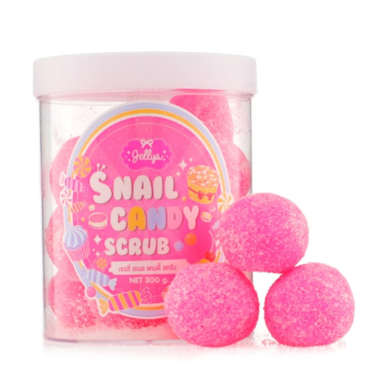 Snail Candy Scrub Balls To Lighten And Unify Skin Tone 300 g