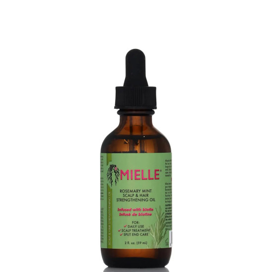 Miele Peppermint Rosemary Scalp & Hair Oil Rich in Biotin